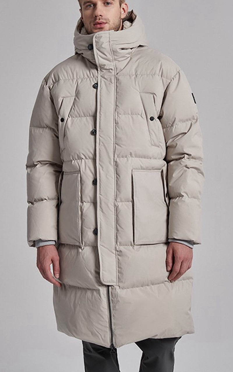 Mens Heavy Winter Coat Thermal Heat Puffer Jacket