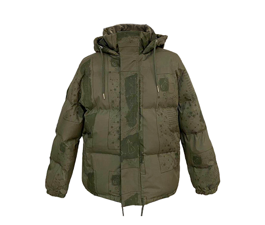 Mens down jacket